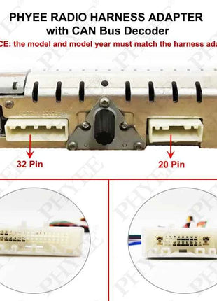 Decoder CAN Bus 20Pin 32Pin, con Ritenzione SWC, P&P 16Pin Android, per Renault Clio 4 Kadjar Sandero 3 Dacia Logan 3 15-22