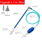 Aquarium Siphon Vacuum Cleaner Tool Set for Large Fish Tank Gravel/Sand Cleaning Water Change with Extension Tube, Fast and Easy