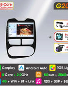 Srnubi 2 Din Android Carplay Car Radio for Renault Clio 4 2012 - 2019 Multimedia Player 2Din GPS Stereo 4G WIFI DVD Head Unit