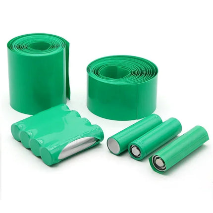 1 ~ 20m Verde 7mm ~ 330mm PVC Tubo Termoretraibile 18650 Lipo Batteria Cavo Manicotto Al Litio Isolato Pellicola Wrap Caso di Protezione