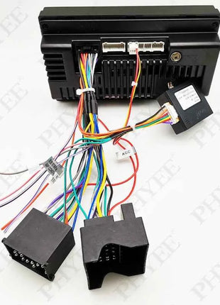 Adattatore per cablaggio con decodificatore CAN Bus, spina a 16 pin a Quadlock   Connettore femmina H-MTD, cavo Android per auto per BMW E39 E46