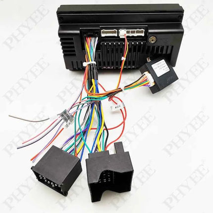 Adattatore per cablaggio con decodificatore CAN Bus, spina a 16 pin a Quadlock   Connettore femmina H-MTD, cavo Android per auto per BMW E39 E46