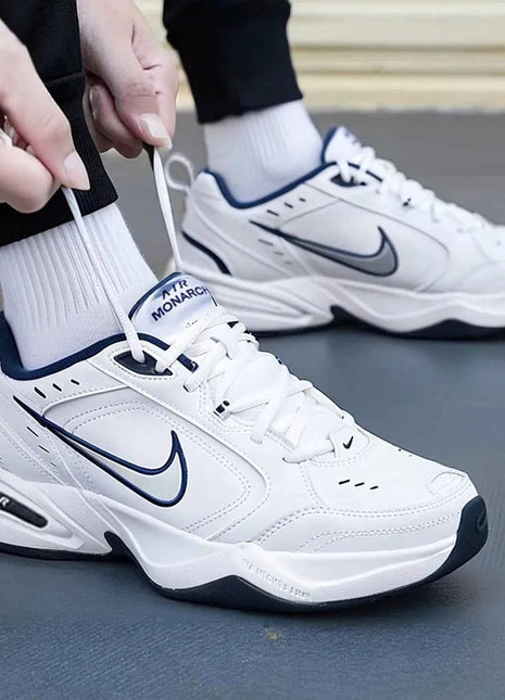 Nike Men's Shoes Air Monarch Iv Lightweight Casual Sports Shoes Breathable Cushioning Running Shoes
