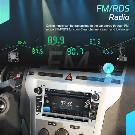 Podofo CarPlay Android Radio For Opel Astra Antara Corsa Zafira Combo Car Intelligent System 2din GPS Stereo Dashboard Car Radio
