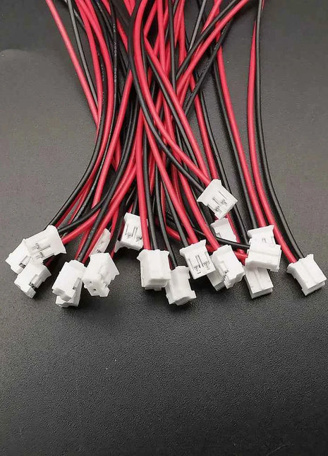 20 set JST PH 2.0/XH 2.54 2 pin maschio femmina connettore con fili cavi 100 mm 26 AWG