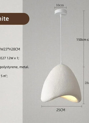 Lampadario a soffitto dal design nordico creativo per occhi Wabi Sabi Lampada a sospensione per ristorante Decorazioni per la casa Camera da letto Tavolo da bar Lampada a sospensione per caffè
