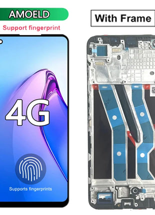 Nuovo display per Oppo Realme 10 4G Display LCD Touch Screen Digiziter Assembly per la sostituzione del display Realme 10 RMX3630