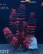 Artificial Aquarium Decor Plants Water Weeds Ornament Aquatic Fish Tank Simulation Grass Flower Decoration Accessories