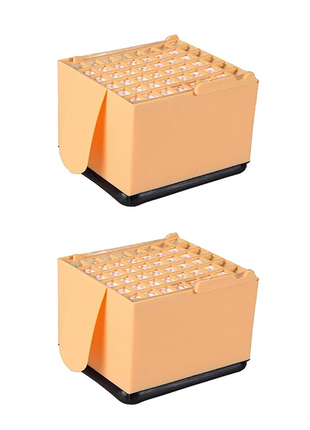 ABMH-2 Piece HEPA Filters Elements For Vorwerk Kobold VK135 VK136 Vacuum Cleaner Spare Parts