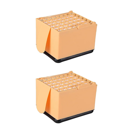 ABMH-2 Piece HEPA Filters Elements For Vorwerk Kobold VK135 VK136 Vacuum Cleaner Spare Parts