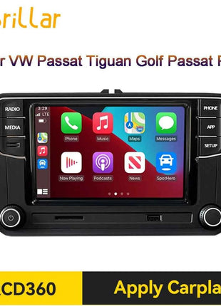 6.5" Inch RCD360/PRO Car Radio Multimedia Player MP5 Carplay Audio Stereo Receiver For Skoda/VW/PASSAT B6/GOLF CROSS/Polo