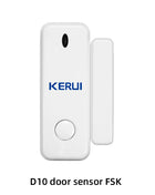 KERUI New 7-inch Touch Screen Panel Alarm System with 4G + WiFi Sensors DIY Your Home Alarm Kits Security Protection FSK/ASK G70