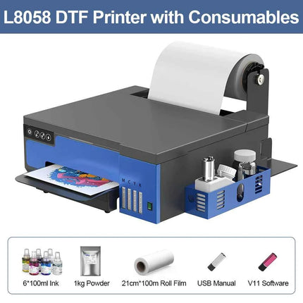 A4 A3 DTF Printer for Epson XP600 Printhead Direct to Film T-Shirt Printing Machine for All Textile Clothes Impresora DTF A3 A4