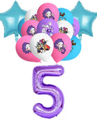Decorazioni per feste di compleanno a tema stoviglie: tovaglioli di carta, bicchieri, piatti, scatole per caramelle, sacchetti regalo, striscioni e fondali per feste per bambini
