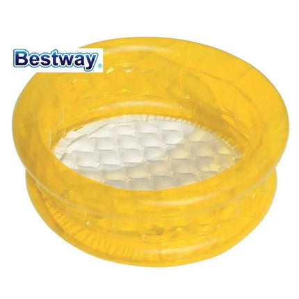 Piscina gonfiabile per bambini Bestway D25"xH10"/64cmxH25cm con 3 camere d'aria/piscina per neonati con fondo gonfiabile/piscina per neonati
