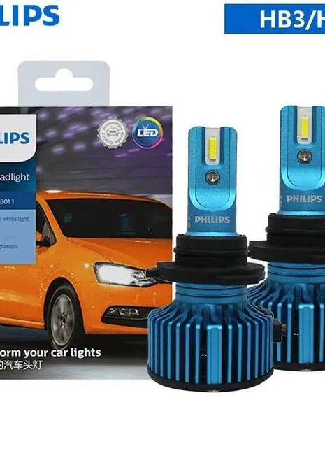 Philips LED H1 H4 H7 H11 HB3 HB4 HIR2 Ultinon Pro3011 Car LED Head Light 9005 9006 9012 Auto 6000K Bright White Original Lamp 2x
