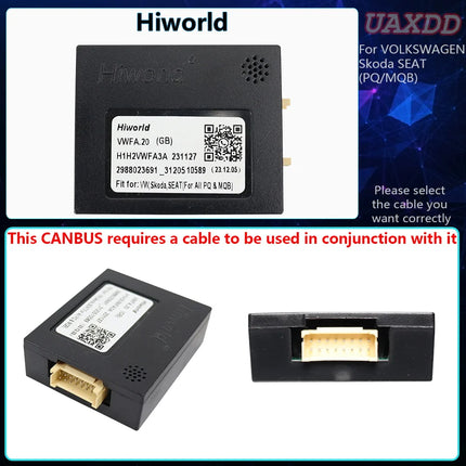 2 Din Auto Per VOLKSWAGEN decoder canbus box Golf Tour 7 6 Touareg PASSAT Tiguan Lamando POLO SCIROCCO Lavida Touran Saqitar BORA