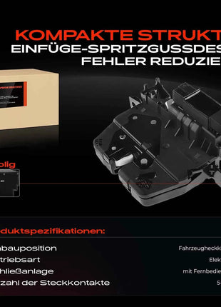 Serratura Portellone Posteriore Frankberg 1x per BMW Serie 3 Touring F31, Serie 5 F10 F07, Serie 7 F01-F04, X5 F15 F85 51247200514 51244878780 4817123