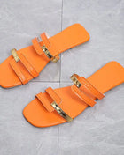 Women's Shoes Summer Flats Flip Flops Dress Shallow Casual Women's Slides Rome Open-toe Slippers for Women Slingback Sandals 2023