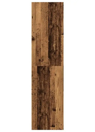 Armadio in legno vintage 30x50x200 cm in legno ingegnerizzato, effetto legno antico