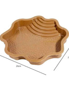 〔CC55〕Reptiles Water Dish With Anti-Slip Imitation Rock Ladders Food Water Bowl For Turtle Lizards Gecko Small Pet Supplies