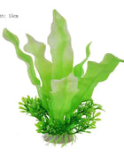 Artificial Aquarium Decor Plants Water Weeds Ornament Aquatic Fish Tank Simulation Grass Flower Decoration Accessories