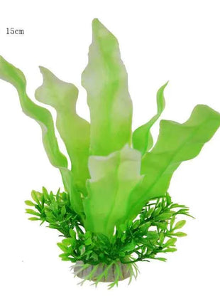 Artificial Aquarium Decor Plants Water Weeds Ornament Aquatic Fish Tank Simulation Grass Flower Decoration Accessories