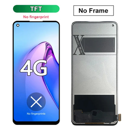 Nuovo display per Oppo Realme 10 4G Display LCD Touch Screen Digiziter Assembly per la sostituzione del display Realme 10 RMX3630