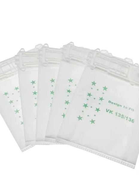 Freshener + Dust Bags for Vorwerk VK135 VK136 FP135 FP136 Kobold135 Kobold136 VK369 Vacuum Cleaner Accessories Dust Bag
