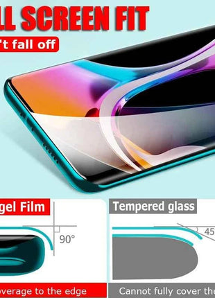 5Pcs Full Glue Hydrogel Film For Realme V23 Q5i 240W Pro Screen Protector For Realme 11 11X 12 4G 5G V50 V50S 50 5G Narzo 60x