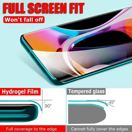 5Pcs Full Glue Hydrogel Film For Realme V23 Q5i 240W Pro Screen Protector For Realme 11 11X 12 4G 5G V50 V50S 50 5G Narzo 60x