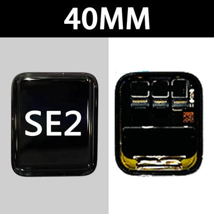 Display OLED per Apple Watch Serie 1 2 3 4 5 6 SE 7, Schermo Touch LCD con Digitalizzatore, Ricambio per iWatch 38/42/40/44/41/45mm