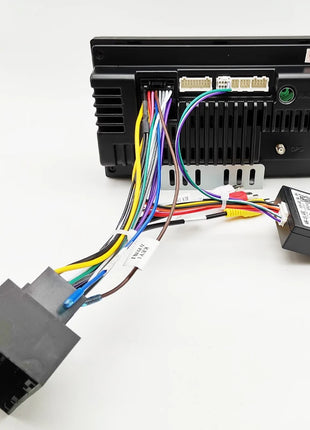 Adattatore per cablaggio autoradio CAN Bus Decoder connettore RCA cavo di cablaggio da 16Pin a 52 Pin per Jeep Renegade Cherokee Compass Wrangler