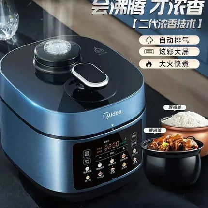 Pentola a Pressione Elettrica Midea Multifunzione - Rice Cooker Automatico CED