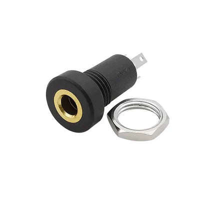 2/5/10 Pz PJ-392A 3.5mm Audio Femmina Martinetti 3/4 Poli Stereo Saldatura Montaggio A Pannello Connettore Con Dadi 3/4Pin Presa Per Cuffie PJ392A