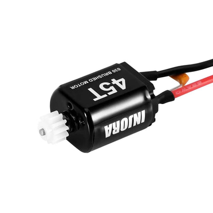 INJORA 030 Brushed Motor with Mount for Losi Micro-B Micro-T (45T)