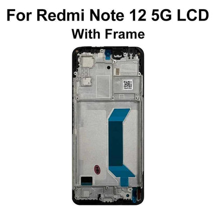 6.67'' AMOLED For Xiaomi Redmi Note 12 Pro 4G LCD Display Touch Screen With Frame Digitizer Assembly 2209116AG 2209116AG Screen