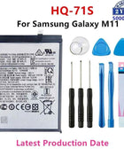 Original Quality Battery For Samsung S21 Ultra S21 Plus S20 FE A51 A70 A41 Note 20 Ultra A02S Phone Bateria Replacement