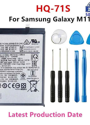 Original Quality Battery For Samsung S21 Ultra S21 Plus S20 FE A51 A70 A41 Note 20 Ultra A02S Phone Bateria Replacement