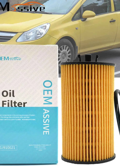 Filtro olio per Opel Vauxhall Corsa DS S07 X15 2006 - 2017 A10/Z10/Z12XEP A14XEL Z12/Z14XEP A12/A14XER 1229CC 1398CC Motore