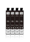 4pcs Black / China Mainland