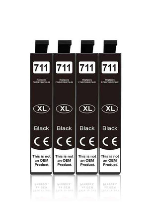 InkGarden T0711 Ink Cartridge For Epson Stylus SX110 SX215 SX218 SX400 SX405 SX410 SX415 SX510W SX515W DX7400 Printer