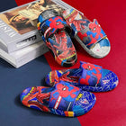 Pantofole per bambini per bambini Cartoon Anime Sandali open toe con motivo supereroe per diapositive per ragazzi e ragazze