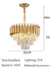 Gold Dia30CM / White light