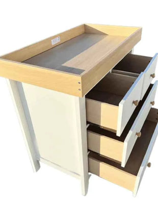 Portable 2 in 1 Nursery Solid Wood Wooden Changing Tray  Diaper Baby Bath Wooden Baby Changing Table With Drawers
