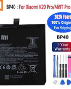 New 100% Original Battery For Xiaomi MI Redmi Note K20 K30 Pro 5 7 8 9 9S 9T 10 10X 10T 10X 11T 11 Ultra 11T POCO X3 F2 4X Pro