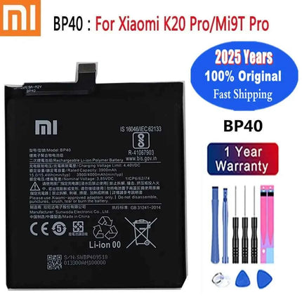 New 100% Original Battery For Xiaomi MI Redmi Note K20 K30 Pro 5 7 8 9 9S 9T 10 10X 10T 10X 11T 11 Ultra 11T POCO X3 F2 4X Pro