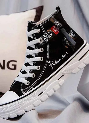 Tenis Masculino Scarpe da uomo Scarpe di tela vulcanizzate Sneakers alte Scarpe casual con plateau traspiranti Scarpe da ginnastica da uomo Scarpe da ginnastica robuste