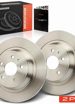 Frankberg 2x Dischi Freno Asse Posteriore per Ford Mondeo V Hatchback Saloon Tournament Bj 2014 DG9C2A315BE 5202204