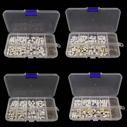 1 scatola SH 1.0/JST 1.25/ZH 1.5/PH 2.0/XH 2.54 Spina maschio Presa femmina Kit terminale alloggiamento Connettore intestazione pin orizzontale verticale
